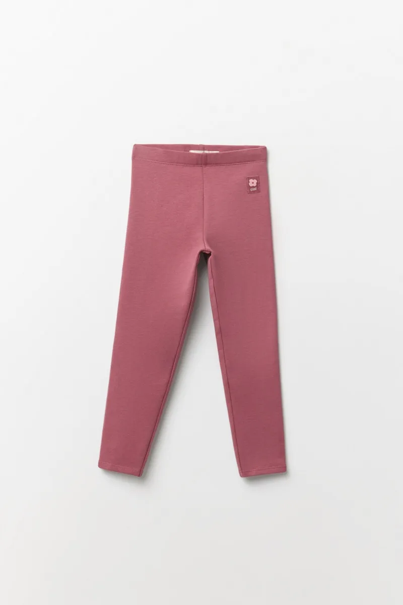 

Простые махровые леггинсы Sfera, темно-розовый