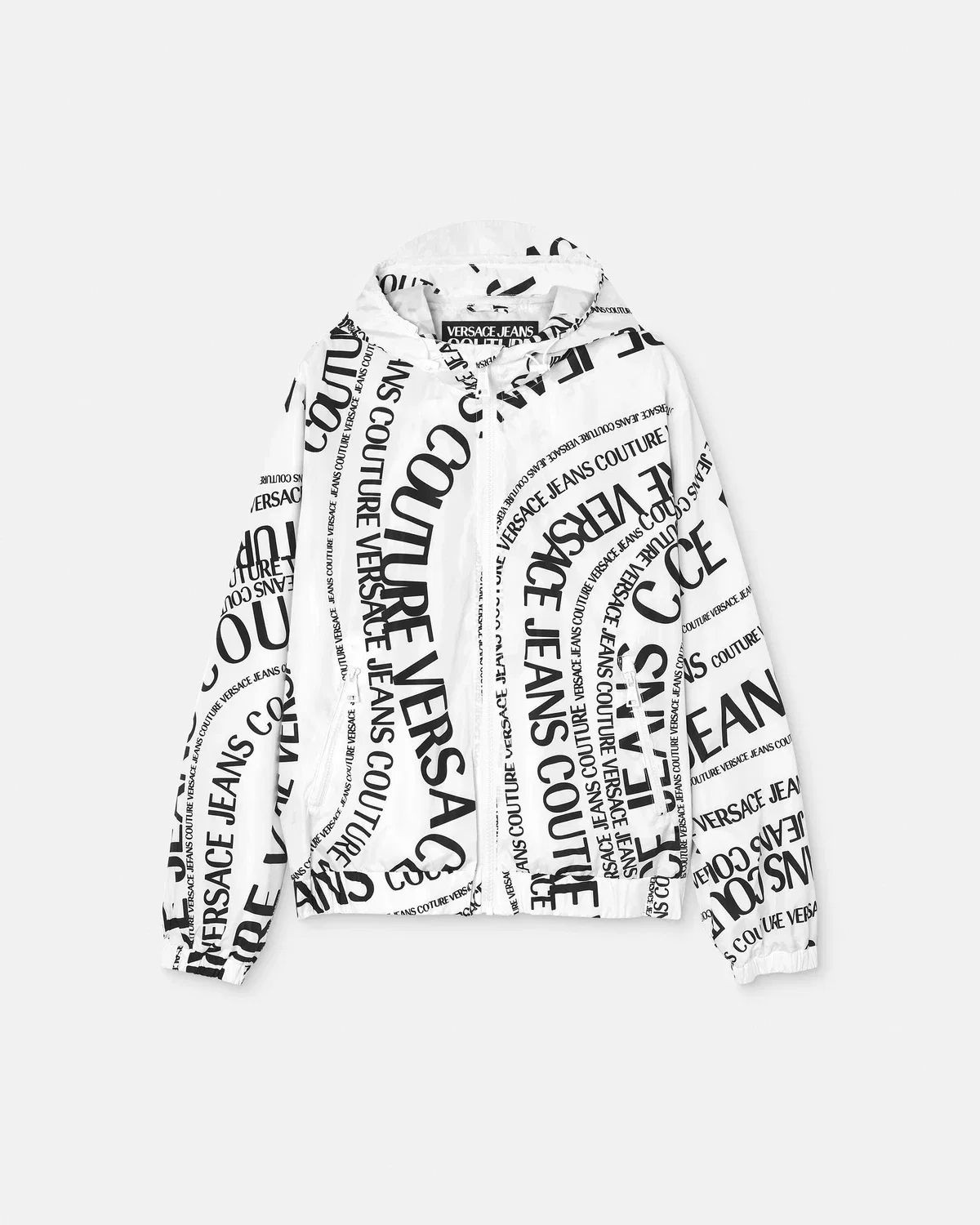 Ветровка с принтом VERSACE, белый