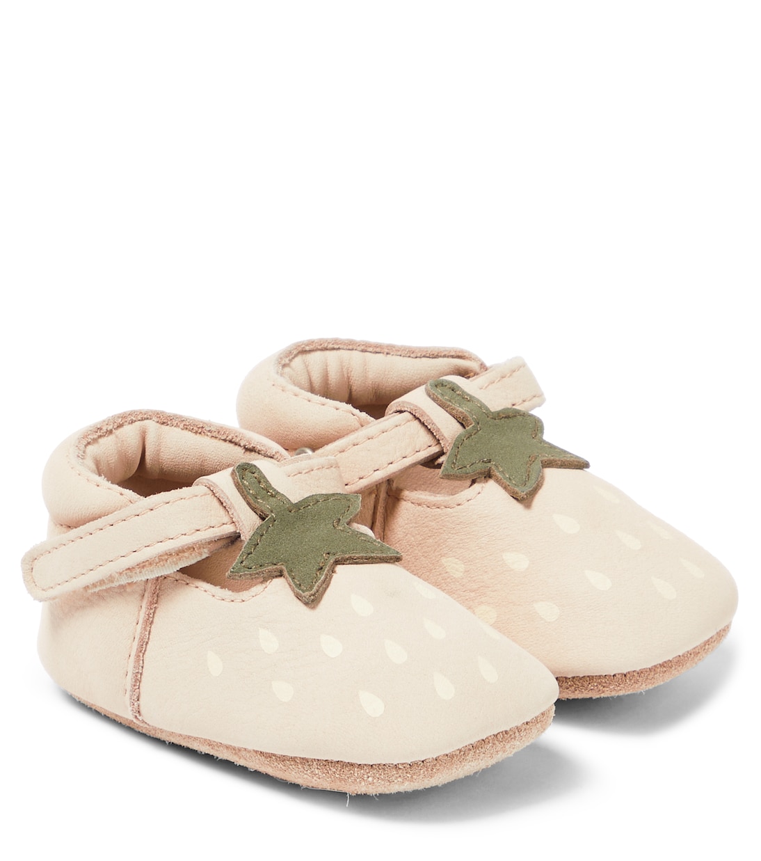 

Кожаные туфли Baby Nanoe Donsje, Canary Dotted Nubuck