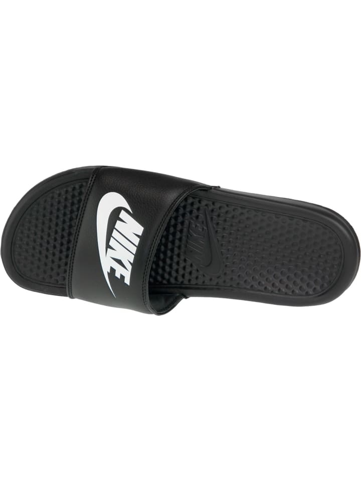 Кроссовки Nike Benassi JDI черного цвета — фото 3