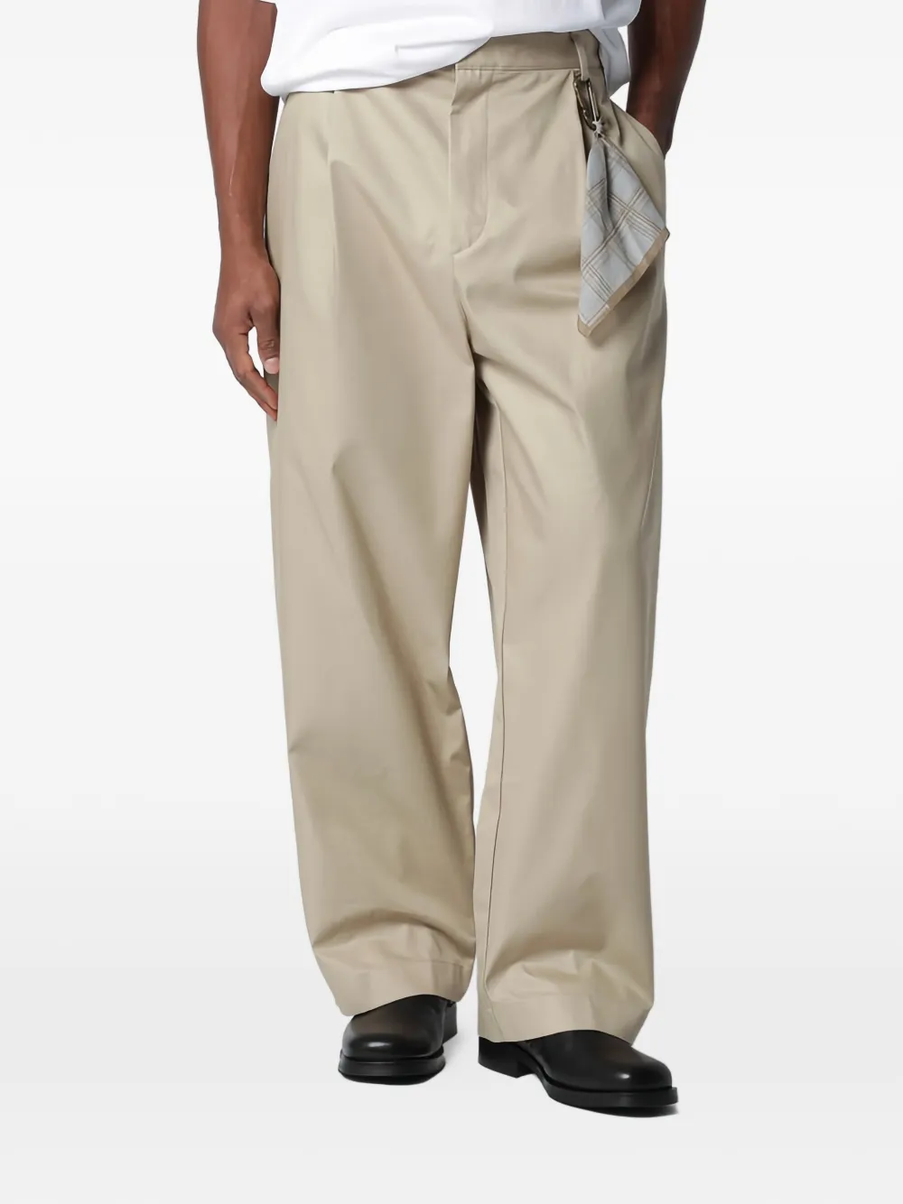 

Брюки Davide свободного кроя Darkpark, бежевый