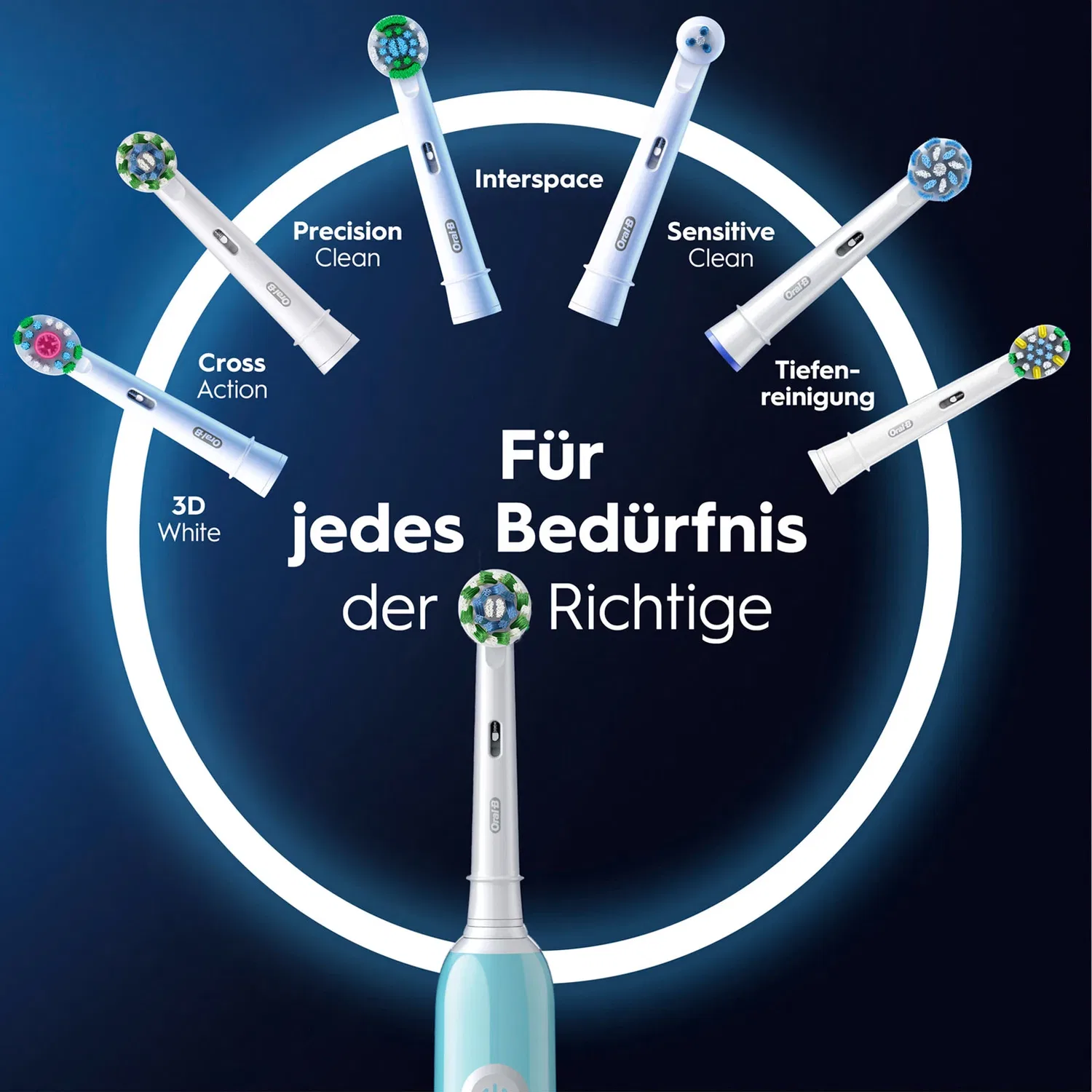 Электрическая зубная щетка Pro Series 1 Oral-B Синий — фото 4