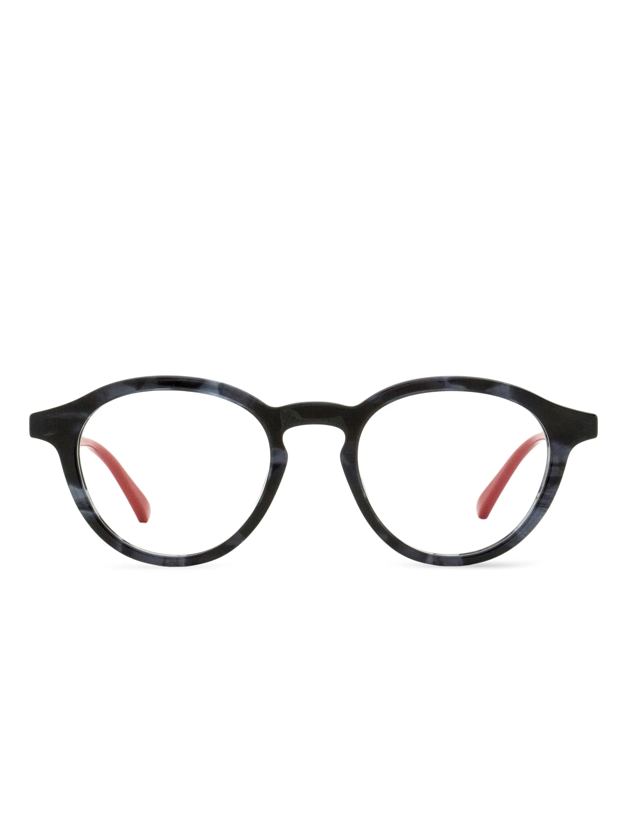 

Очки в круглой оправе Gucci Eyewear, серый