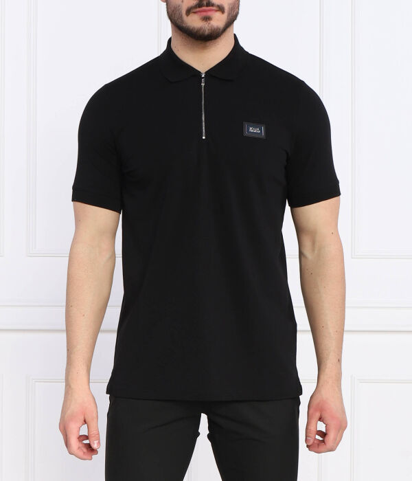 

Рубашка поло Regular fit Karl Lagerfeld, черный