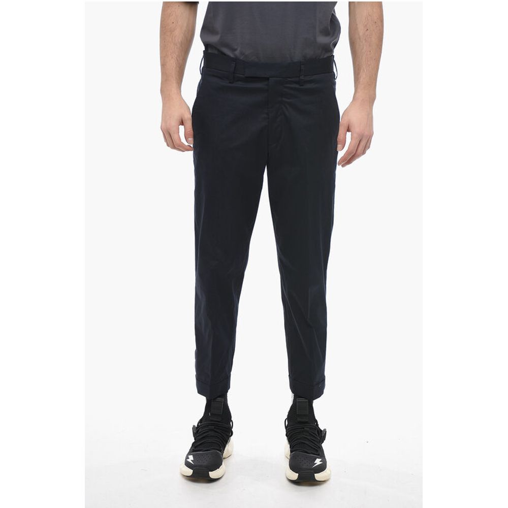 

Брюки BARRETT METAL Slim Fit с регулируемыми щиколотками Neil Barrett, Blue