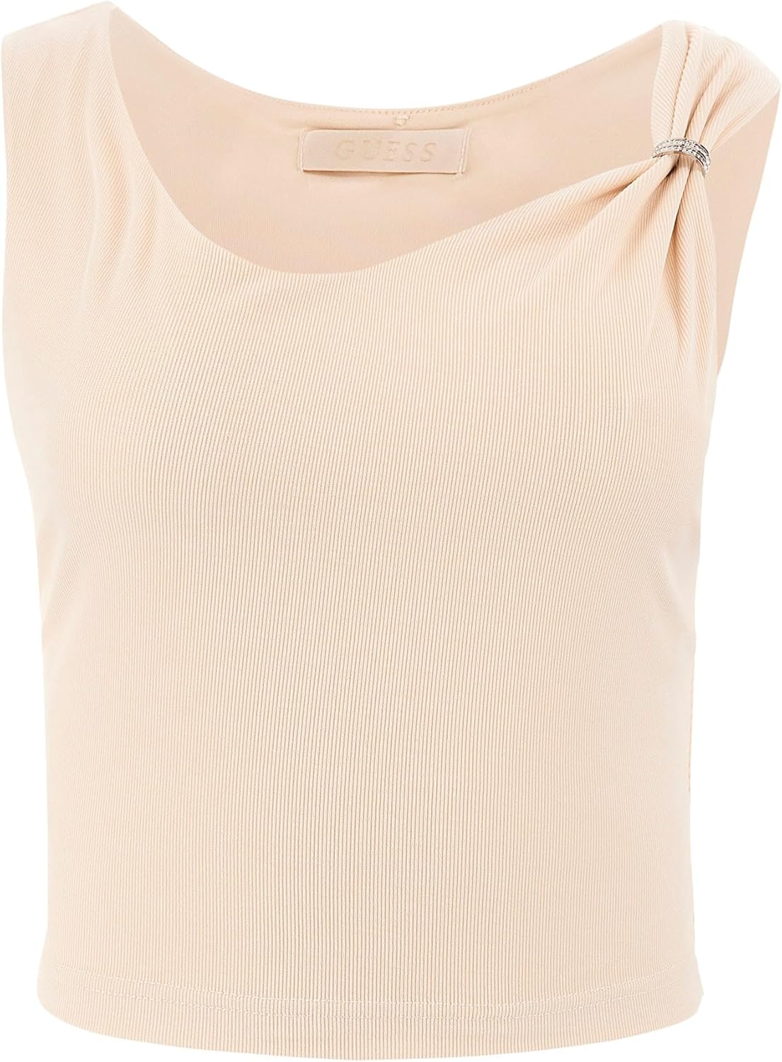 

GUESS женская куртка Elsie Tweed Mix Denim, White Tweed Combo