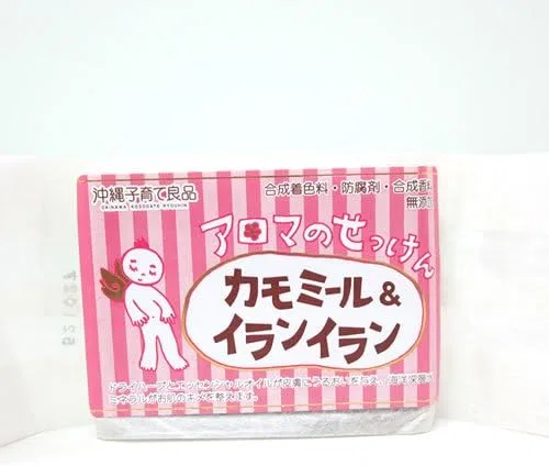 Мыло ароматическое ромашковое Okinawa Child-Raising Essentials, 100 г