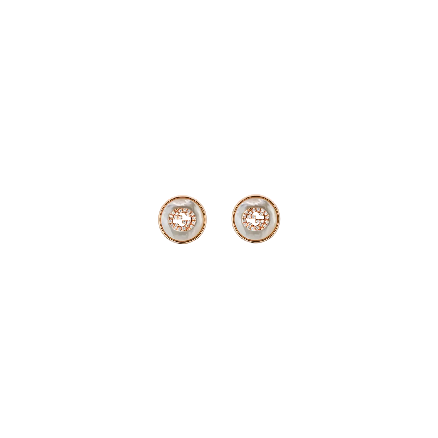 

Серьги-гвоздики Gucci из розового золота с бриллиантами