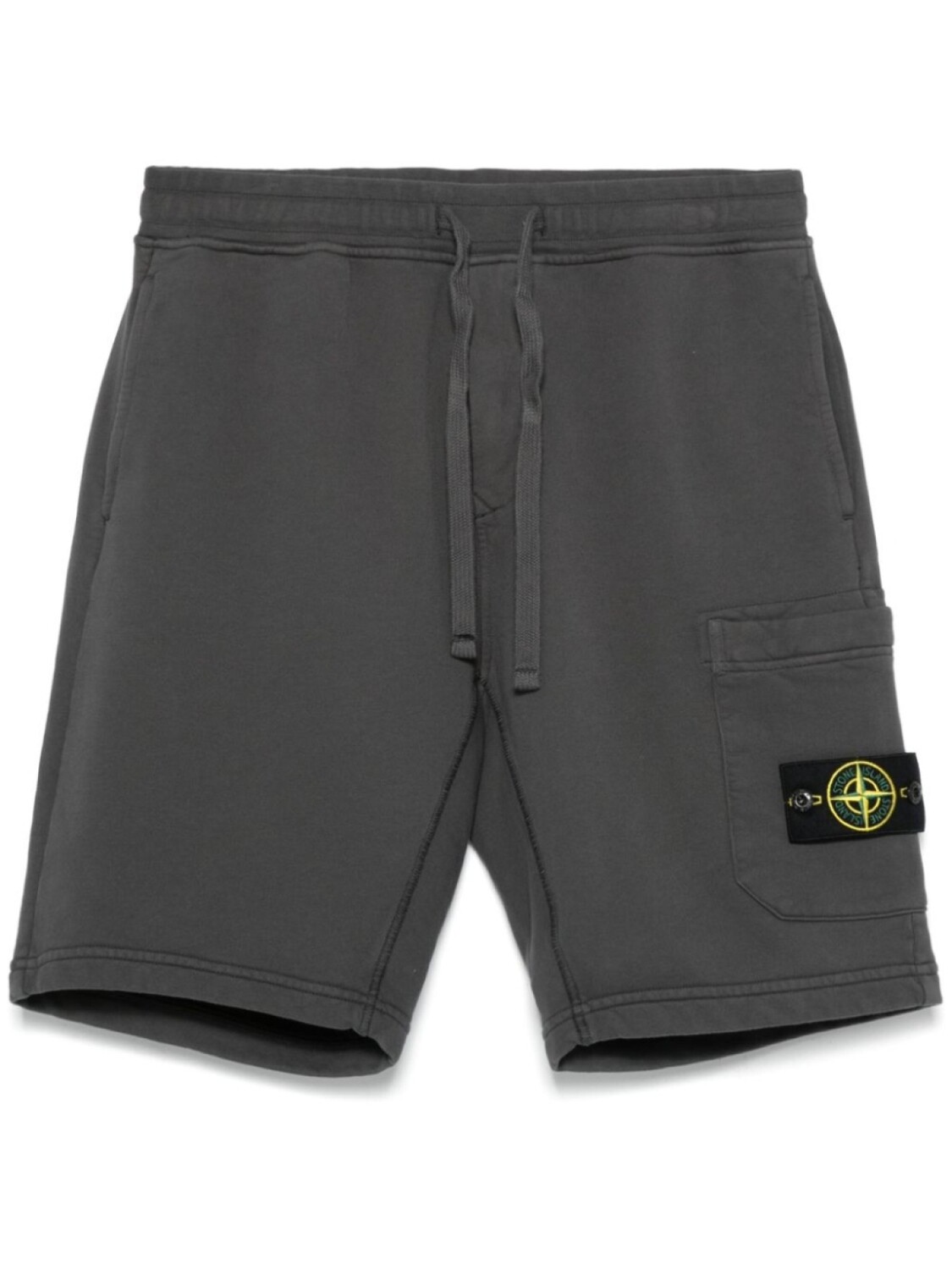 

Stone Island спортивные шорты с нашивкой Compass, серый