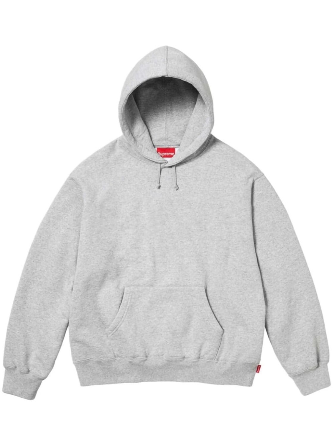 

Supreme худи Grey с аппликацией, серый