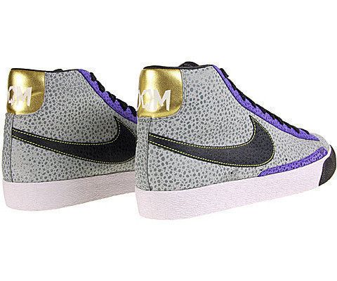 Кроссовки Blazer Mid Premium 'Dqm', серый — фото 3