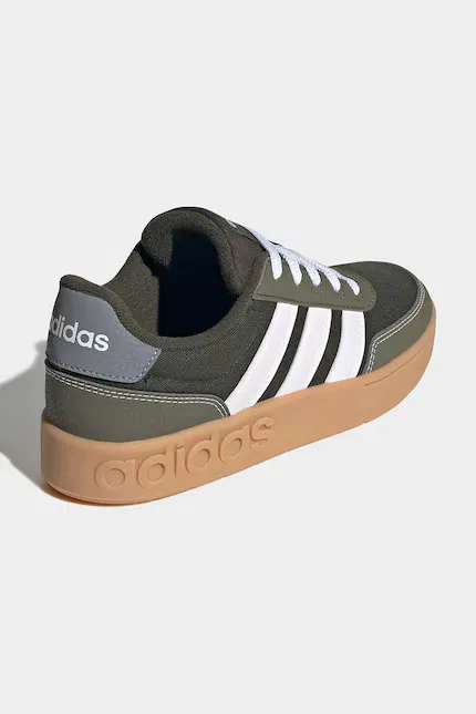 Кроссовки детские Breakbase Adidas, зеленый — фото 3
