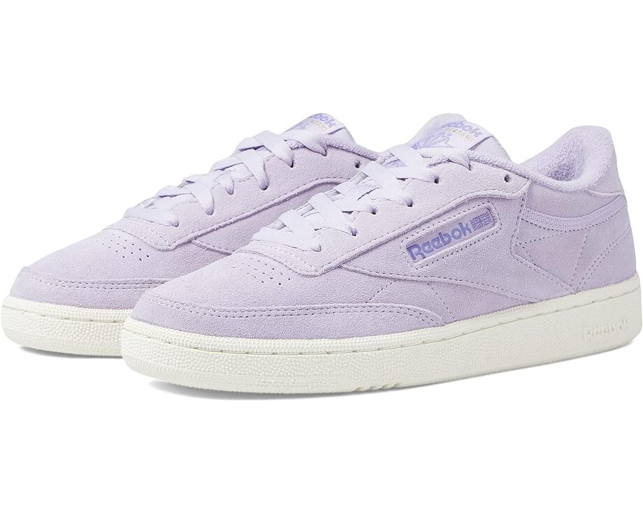 

Кроссовки Reebok Women's Club C 85, цвет Purple Oasis/Cozy Purple/Chalk