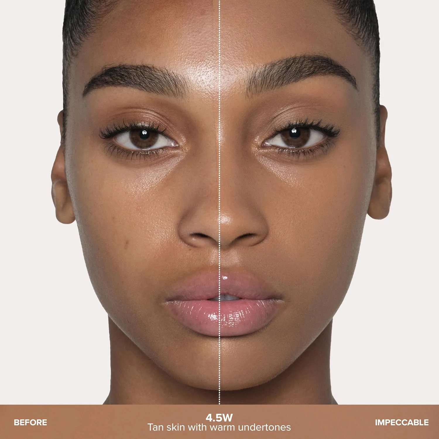 Anastasia Beverly Hills - Impeccable Blurring Second Skin Matte Foundation, 4.5W — фото 2