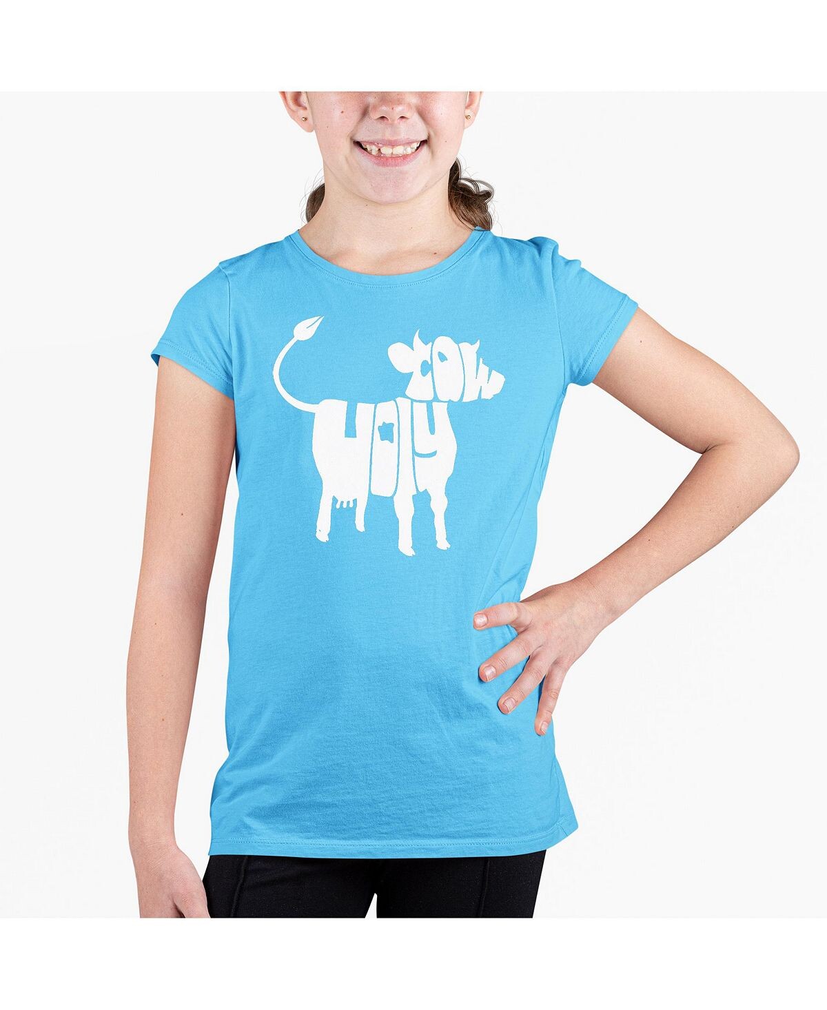 

Футболка с надписью «Big Girl's Word Art» — Holy Cow LA Pop Art