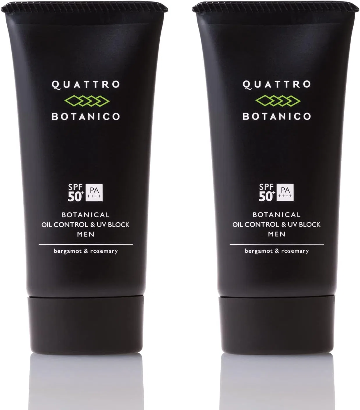 Солнцезащитный крем для мужчин QUATTRO BOTANICO с контролем себума и защитой от UV, 50 г × 2, SPF50+ PA++++