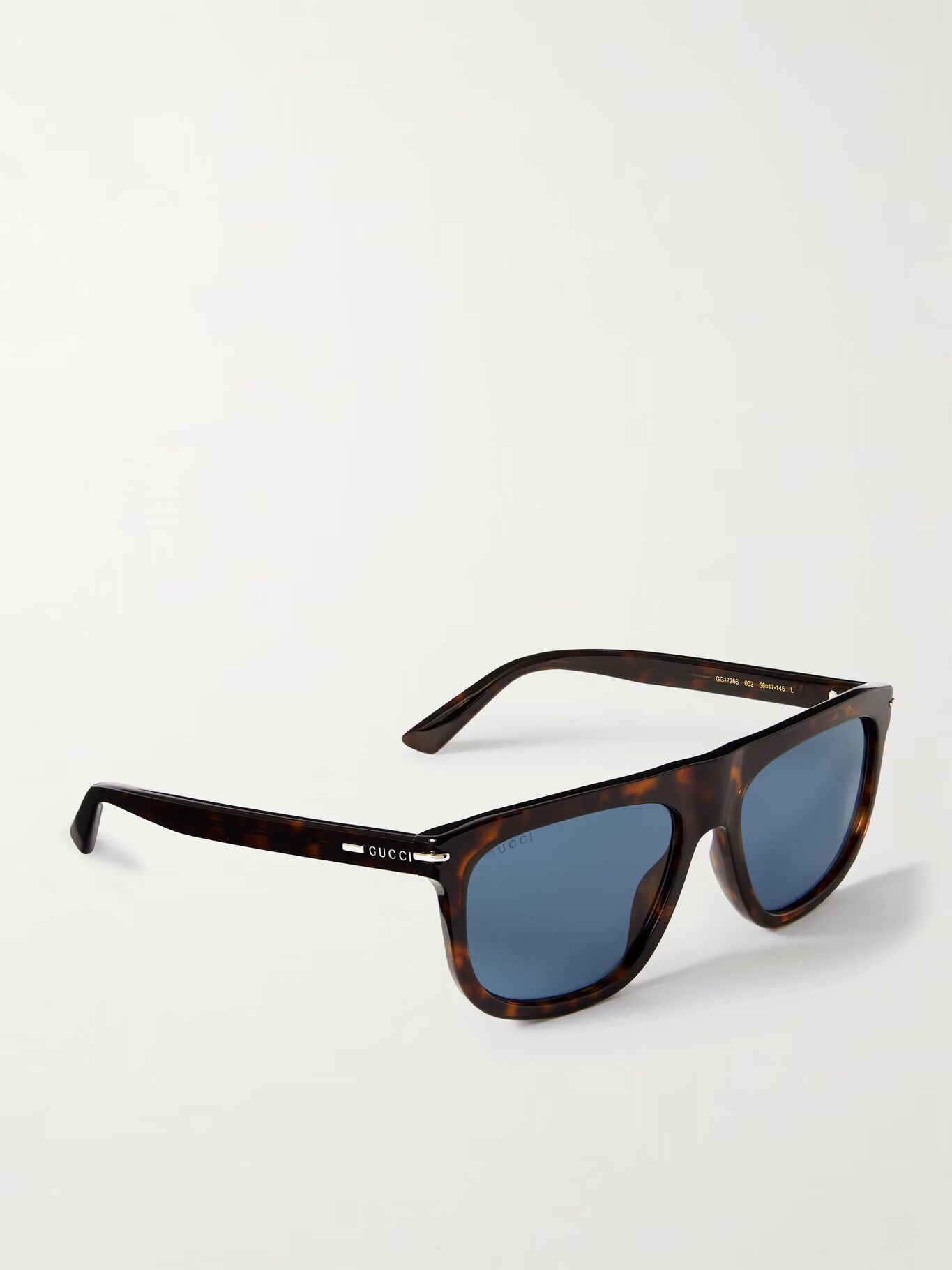 

Солнцезащитные очки D-Frame из ацетата в черепаховой оправе GUCCI EYEWEAR, цвет Tortoiseshell