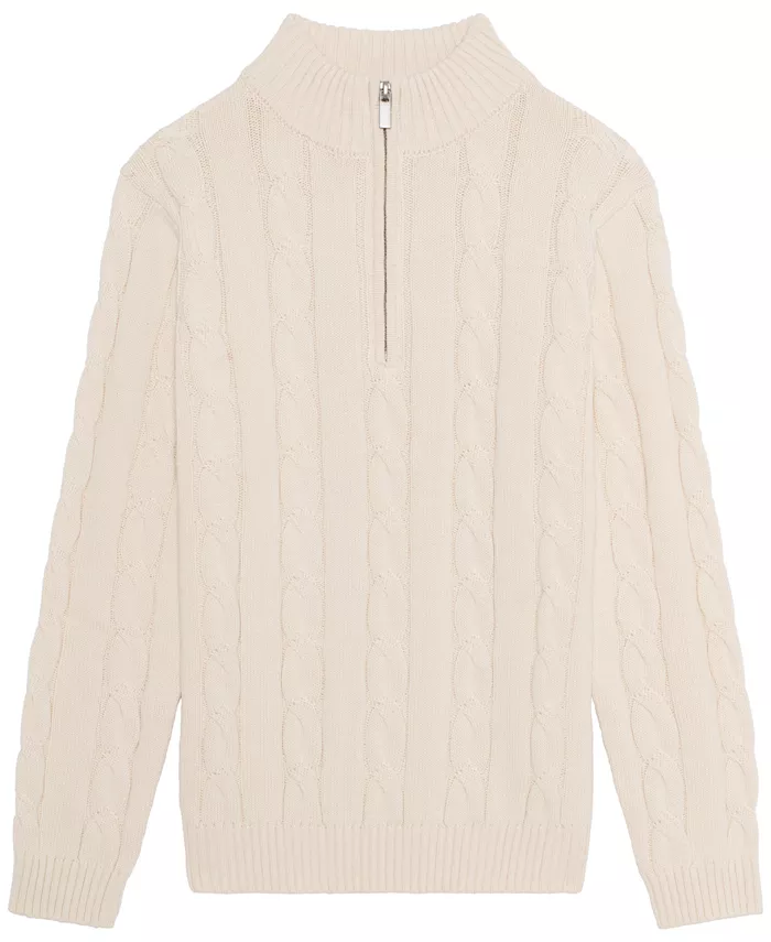 

Свитер с молнией на четверть для больших мальчиков B By Brooks Brothers