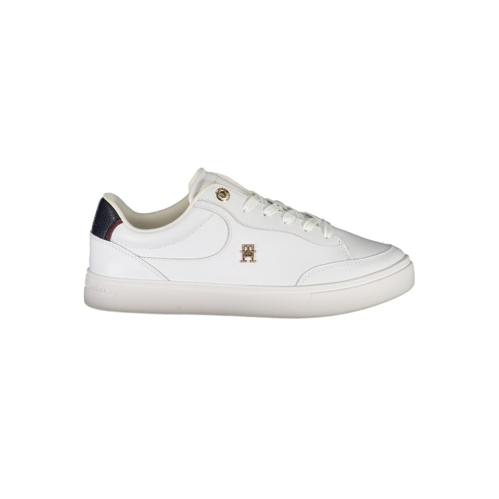

Белые кожаные женские кроссовки Tommy Hilfiger