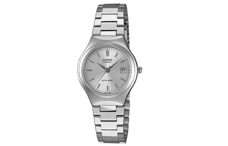 

CASIO Часы Women's Standard Series Silver Watch, Silver