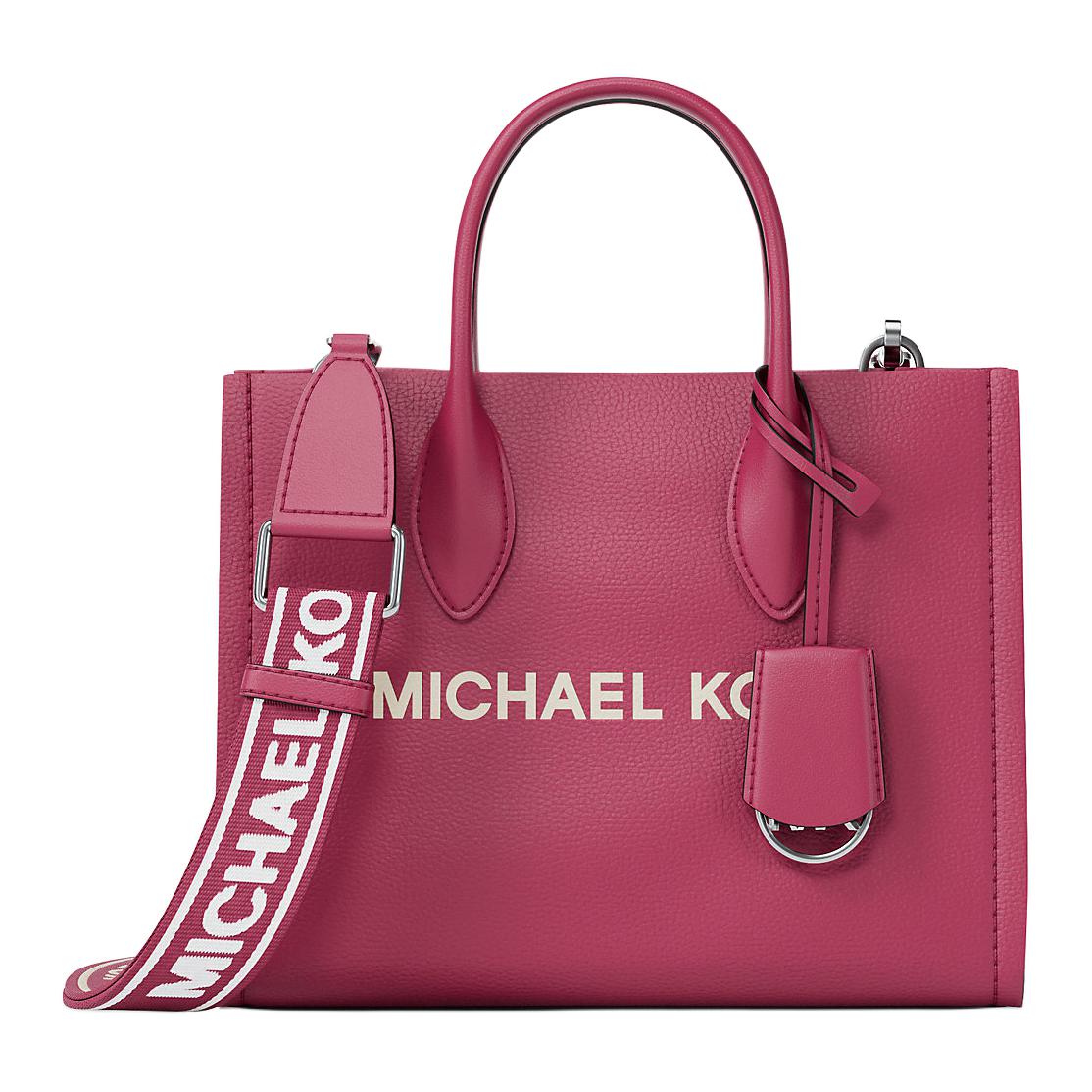 

Сумка кросс-боди Mirella Litchi Grain Leather Small Women's DK Raspberry MICHAEL KORS, basic set (bag+dust bag)