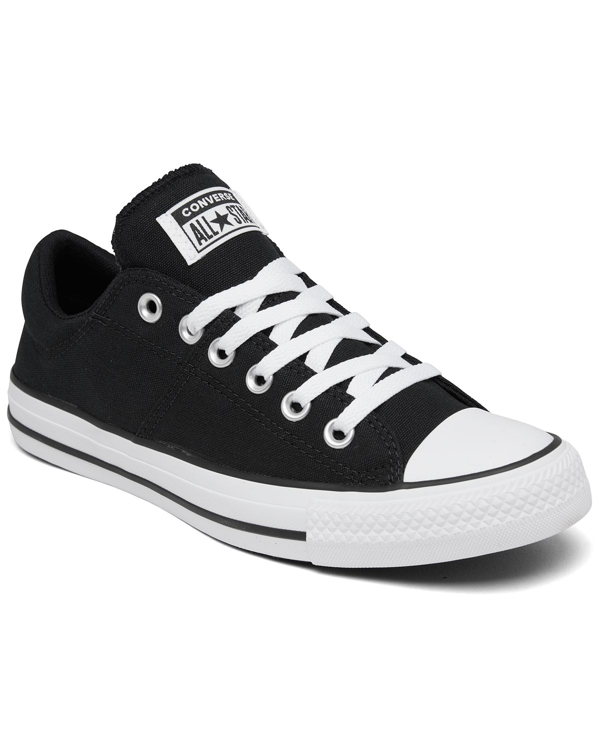 

Женские низкие повседневные кроссовки Chuck Taylor Madison от Finish Line Converse, черный