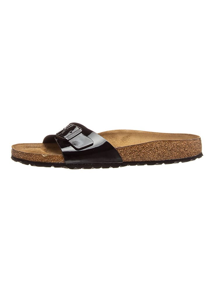 Мюли Birkenstock Pantoletten Madrid, цвет Schwarz - Weite S