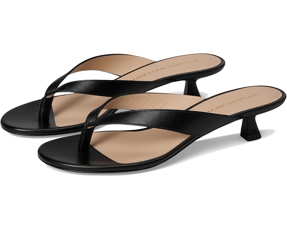Туфли Stuart Weitzman Rio Sleek Sandals 35, черный
