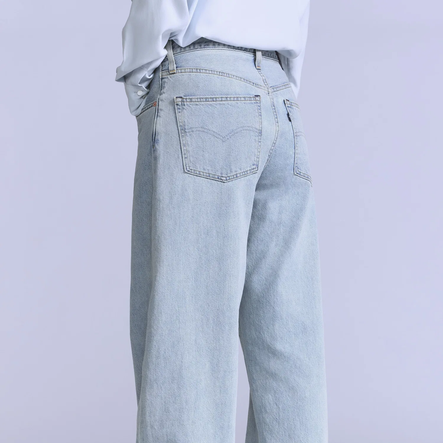 Женские джинсы Drop Barrel Levi's, Light Wash — фото 2