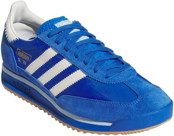 Кроссовки adidas SL 72 RS для взрослых, унисекс, белый/синий — фото 2