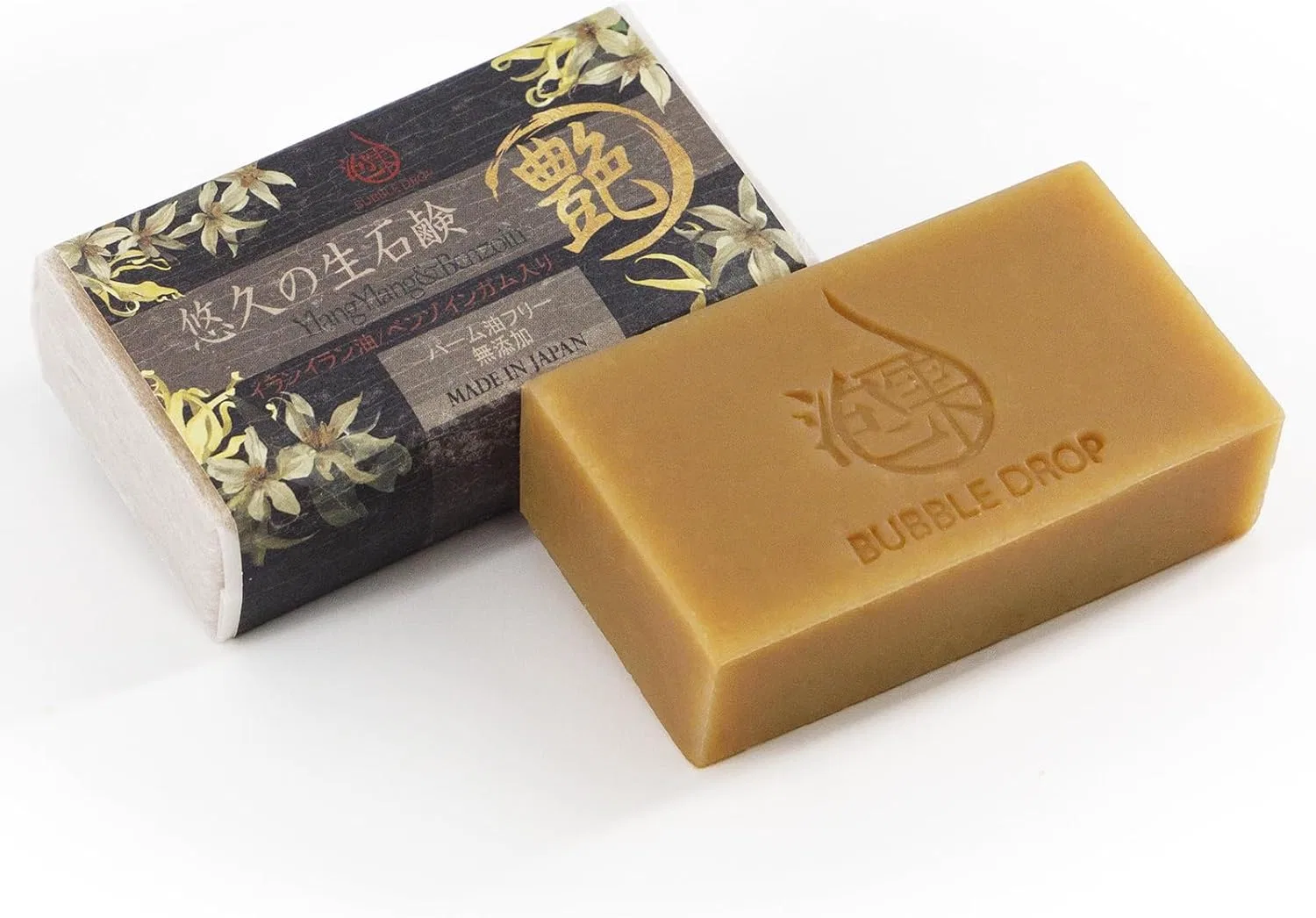 Мыло Bubble Drop Ylang-Ylang x Benzoin с маслами авокадо и макадамии, 85 г