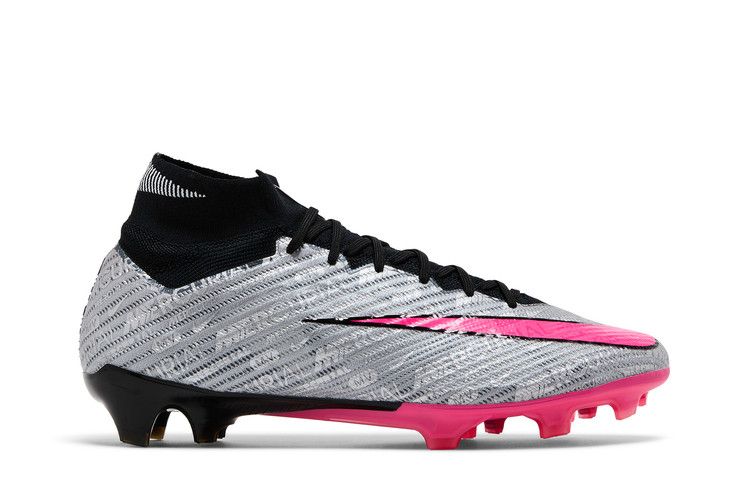 Бутсы Nike Zoom Mercurial Superfly 9 Elite FG '25th Anniversary Pack', серебряный — фото 2