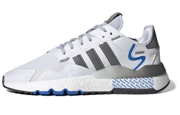 

Кроссовки Adidas Originals Originals Nite Jogger 'Gray White Blue', Серый, Кроссовки Adidas Originals Originals Nite Jogger 'Gray White Blue'