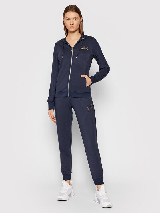 

Спортивный костюм regular fit Ea7 Emporio Armani, синий