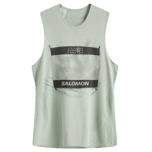 

Майка X Salomon Mm6 Maison Margiela, цвет jadeite