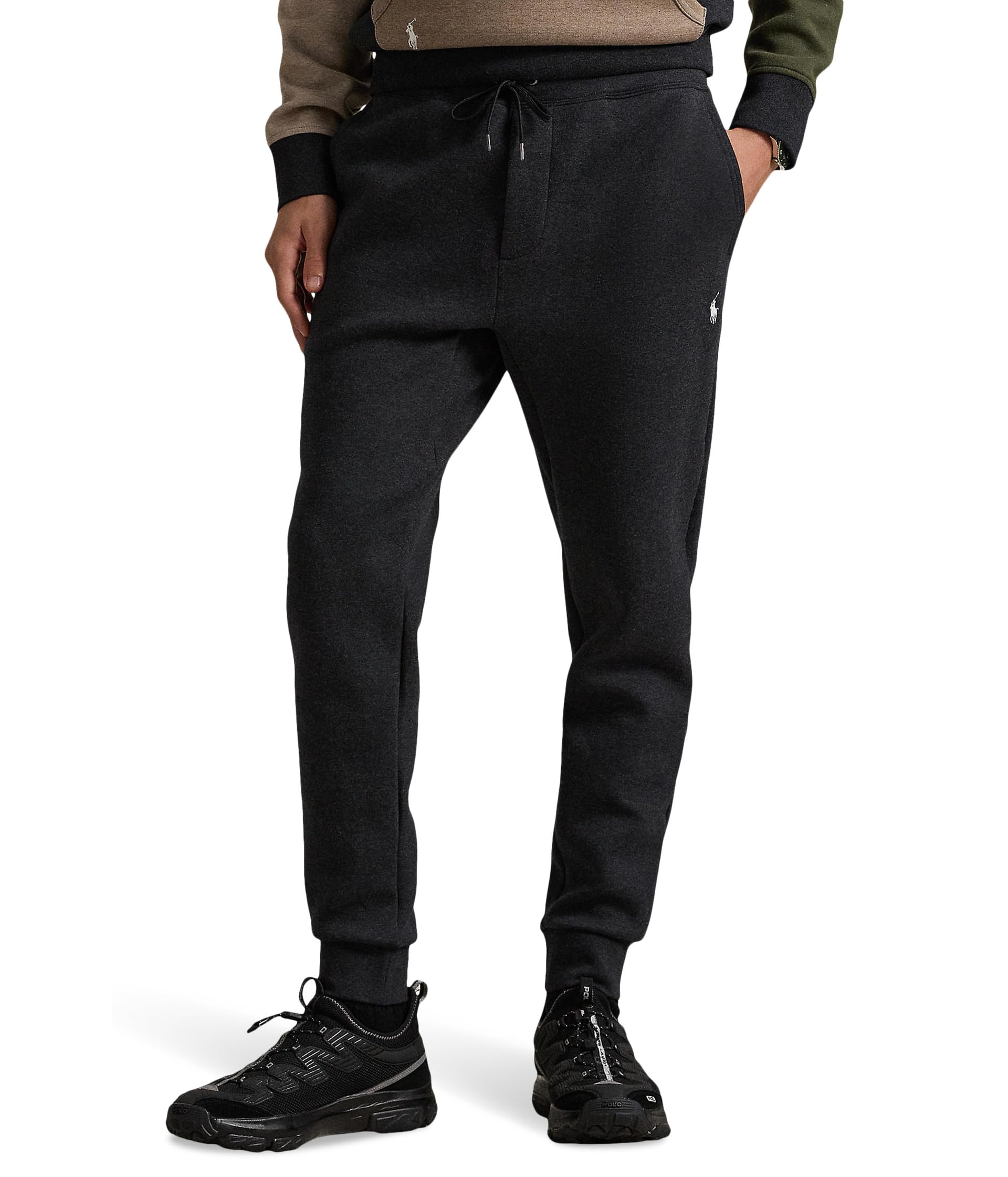 

Брюки Polo Ralph Lauren Double-Knit Jogger Pant, цвет Black Marl Heather