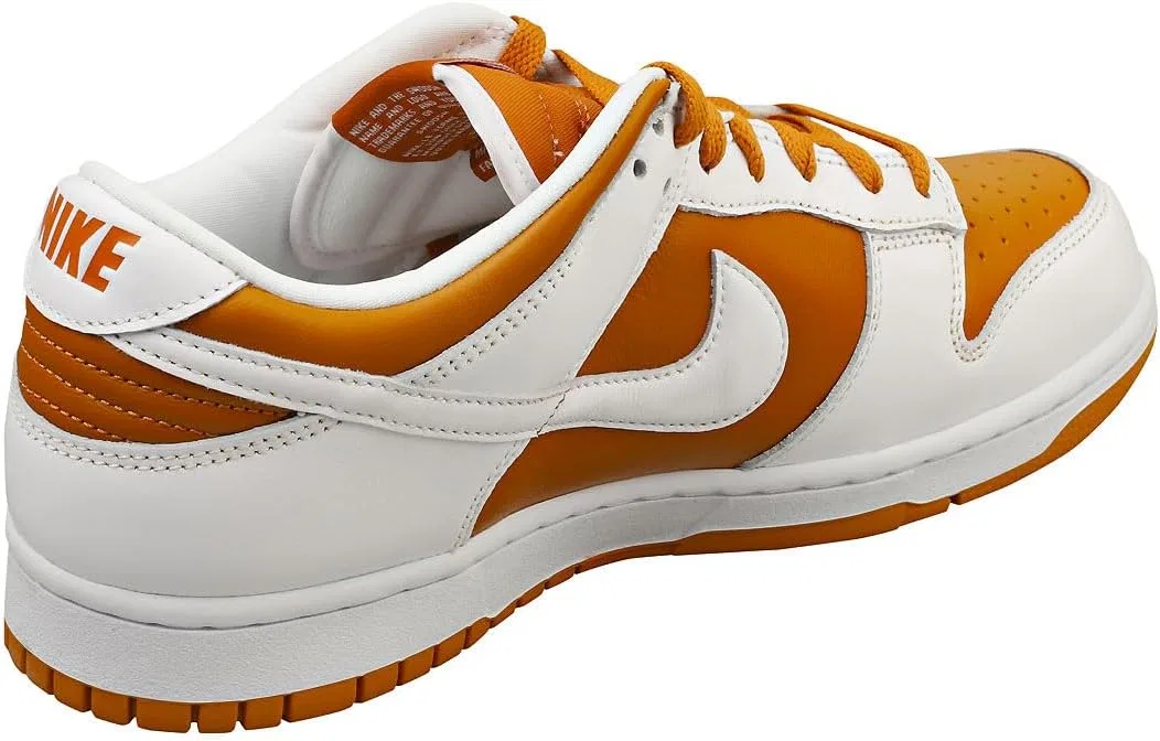 Мужские скейтбордистские кроссовки Nike Dunk Low Retro, белый/черный — фото 2