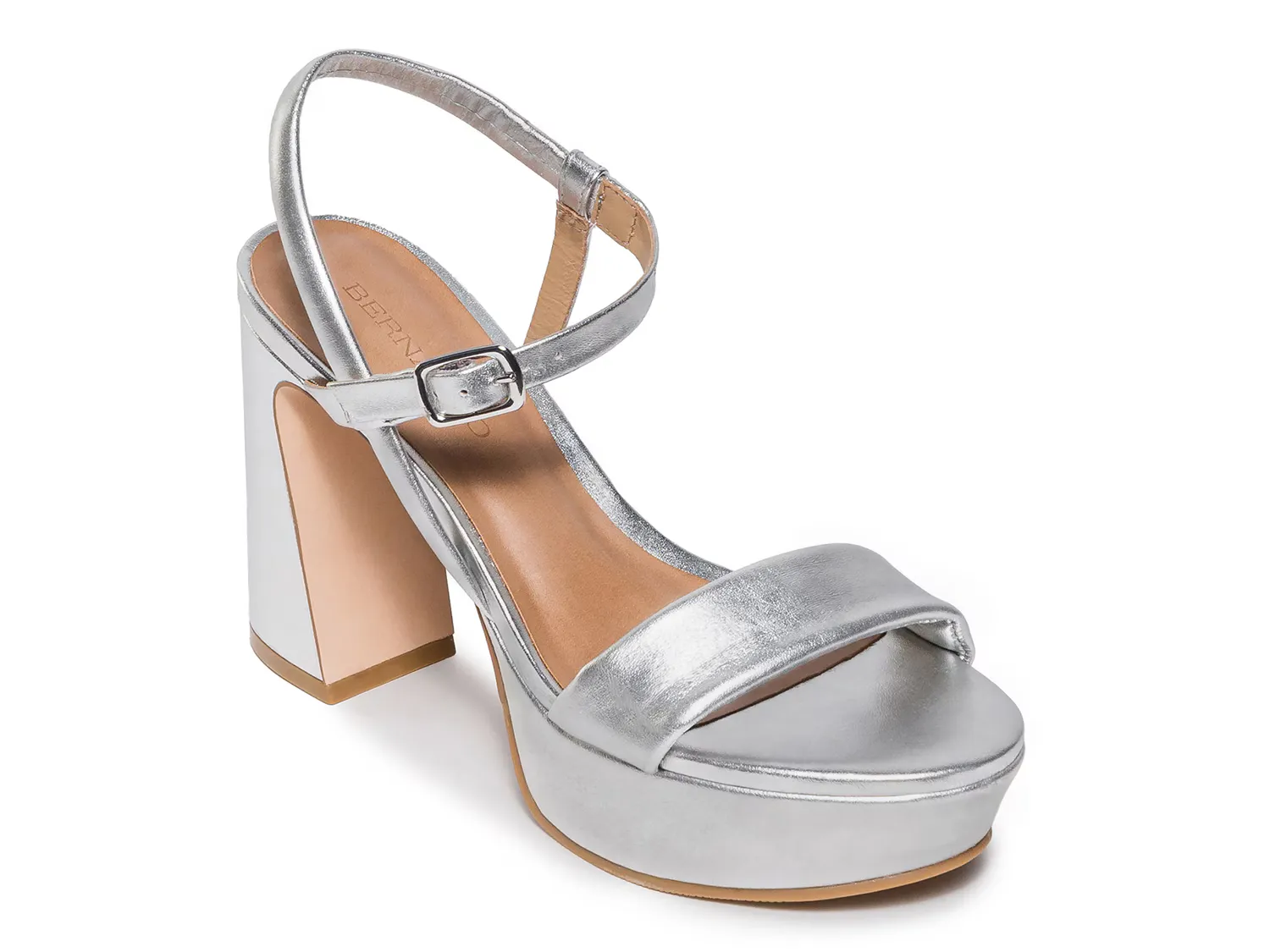 Сандалии Ventura Platform Sandal Bernardo, серебряный/металлик