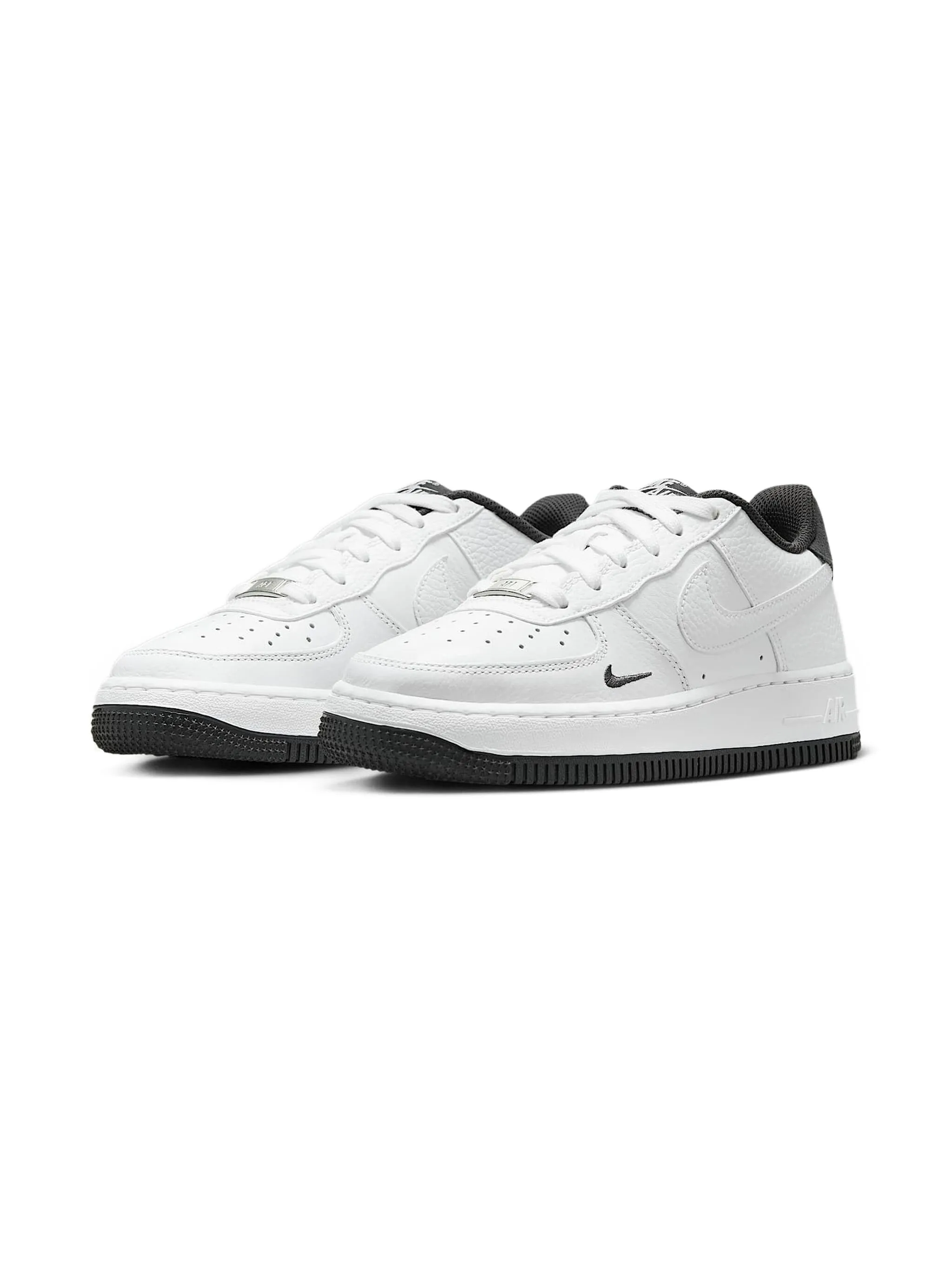 Кроссовки Air Force 1 Low GS Anthracite Nike Kids, белый — фото 2