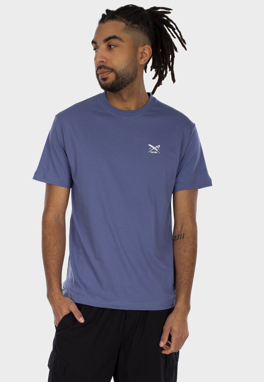 

Базовая футболка CHESTFLAG TEE Iriedaily, светло-голубой