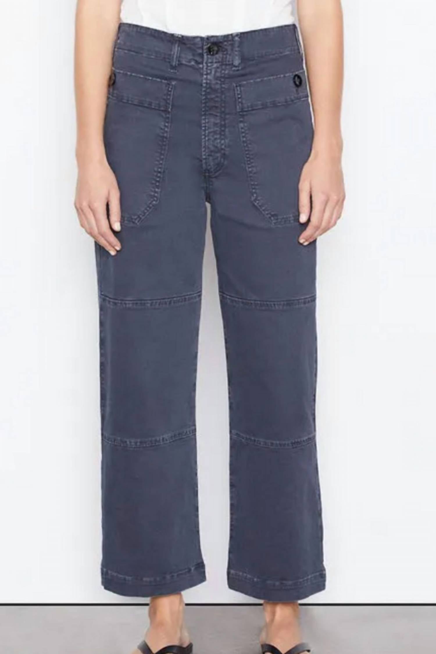 

Брюки Oversized Pocket Utility Pant в выцветшем темно-синем цвете FRAME