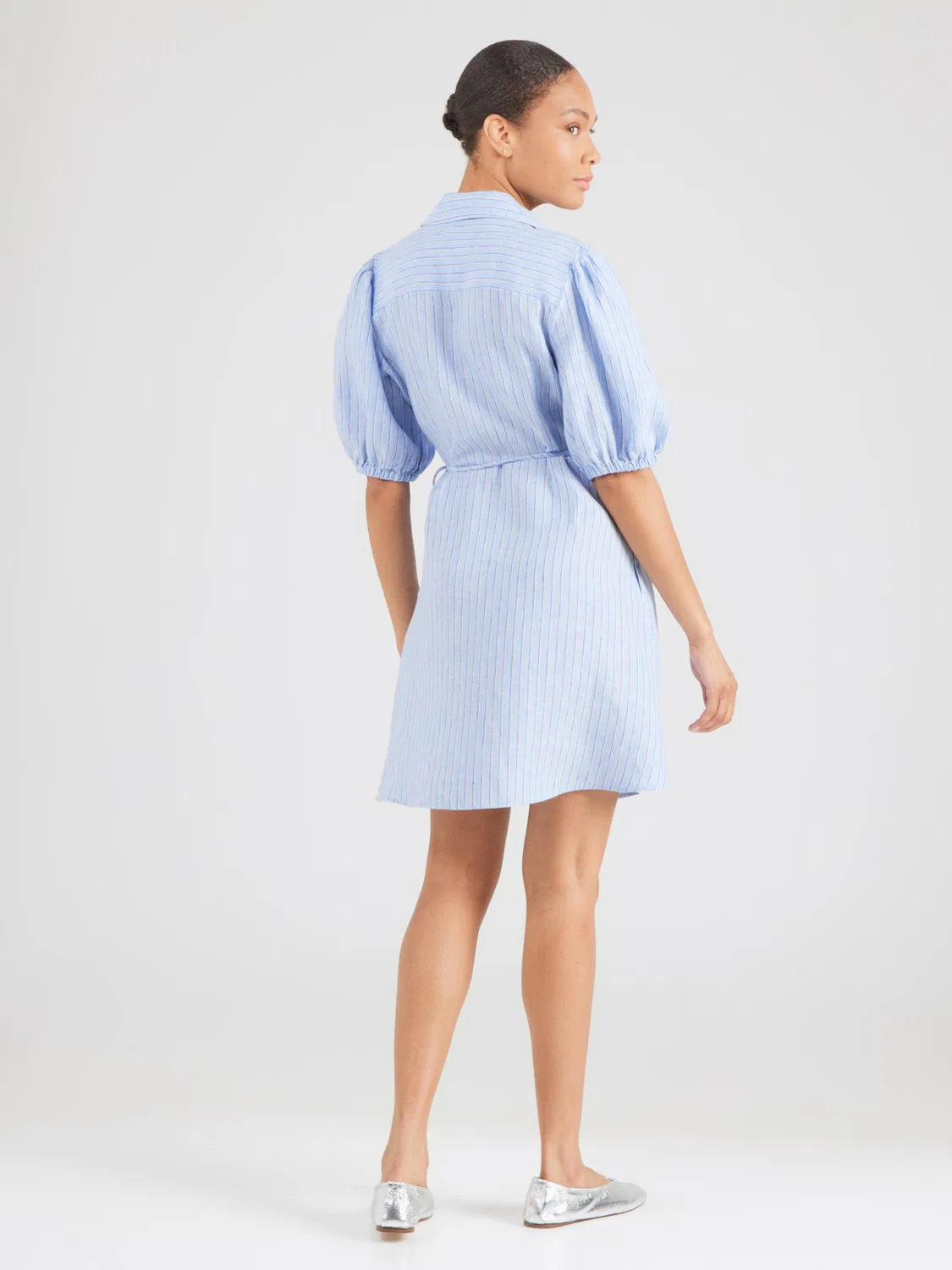 Платье-рубашка Tommy Hilfiger, Blue/Light Blue — фото 4