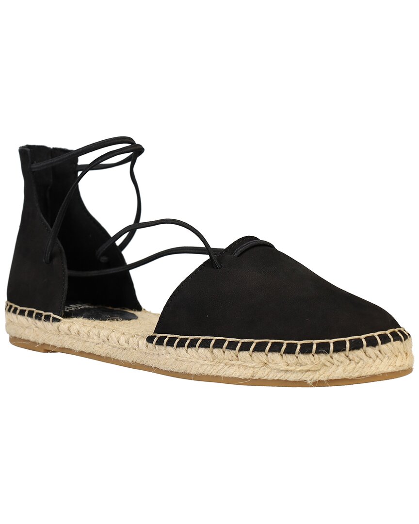 Эспадрильи из кожи с кружевом от Eileen Fisher, черный