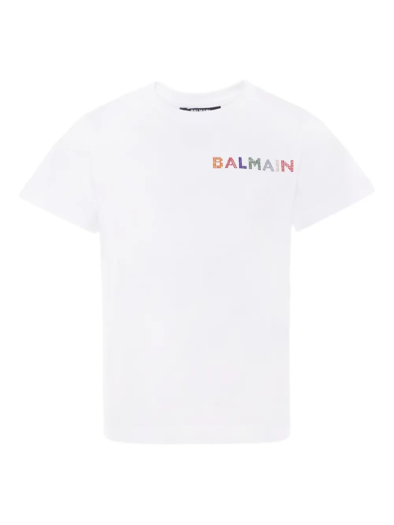 

Футболка с логотипом Balmain Kids, синий