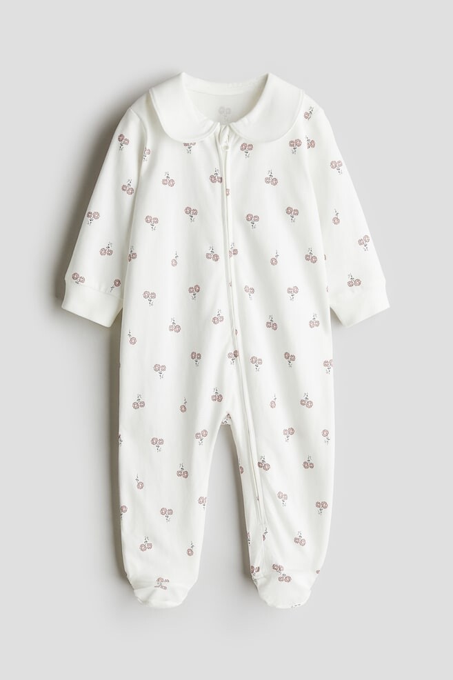 

Пижама с воротником и молнией спереди H&M, мультиколор