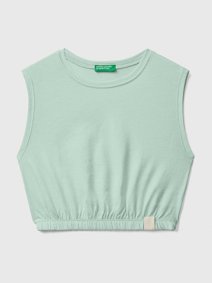 

Топ Benetton, зеленый