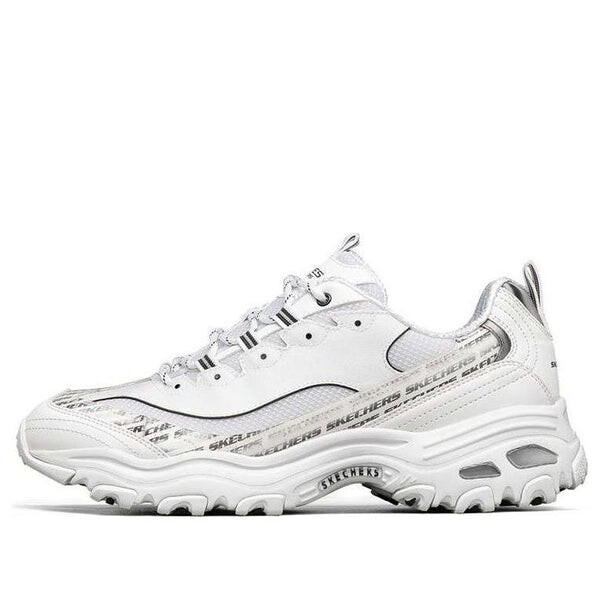 

Кроссовки d'lites 1.0 running shoes white/black Skechers, белый