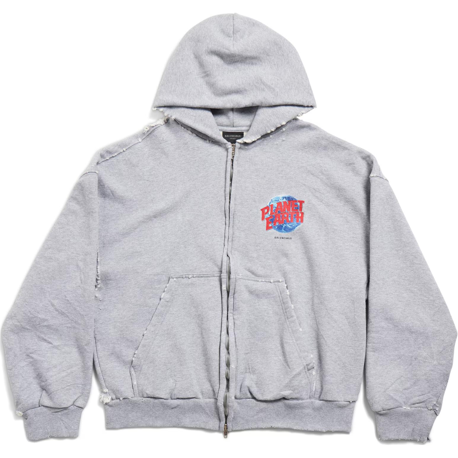 

Balenciaga Свитшот Regular Fit мужской серый