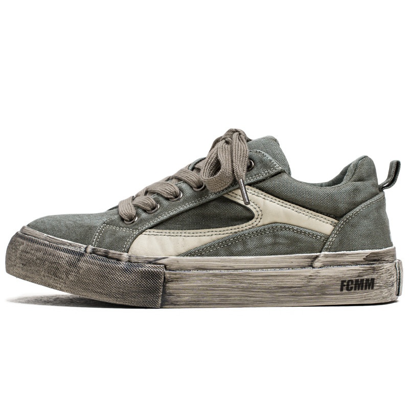 

FCMM Низкие скейтерские кроссовки мужские армейский зеленый, цвет Army Green