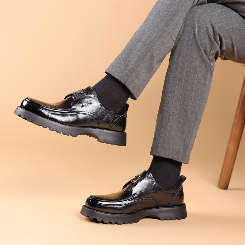 Туфли мужские Men"s Casual Men Low-Top Shupate, коричневый — фото 3